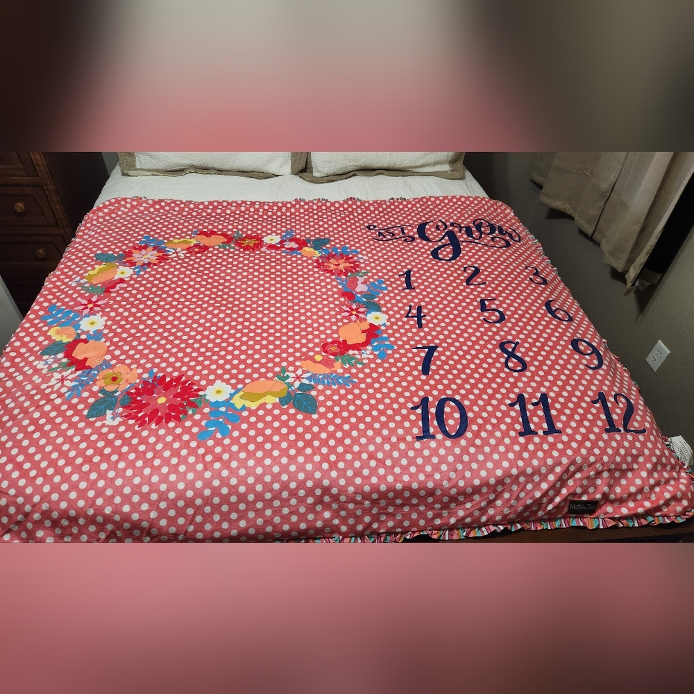 NWT Matilda Jane "As I Grow" Milestone Blanket